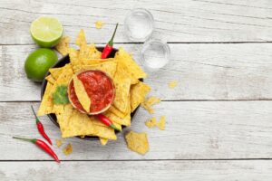Mexican nachos chips